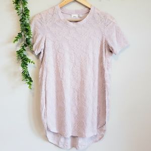 🍂2/$25 Wilfred Lilac Textured Floral T-Shirt